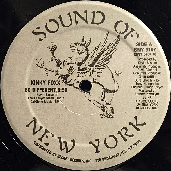 Kinky Foxx - So Different | Releases | Discogs