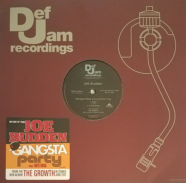 Joe Budden – Gangsta Party (2005, Vinyl) - Discogs