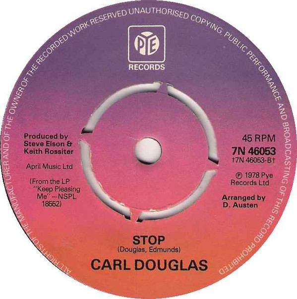 Album herunterladen Carl Douglas - Keep On Pleasing Me