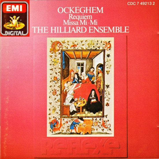 Ockeghem, The Hilliard Ensemble – Requiem • Missa Mi-Mi (1987, CD