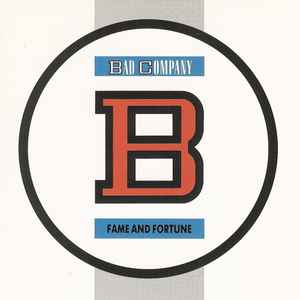 Bad Company (3) - Fame And Fortune album cover