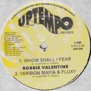 Robbie Valentine - Whom Shall I Fear / I Am Gonna Fight It album cover