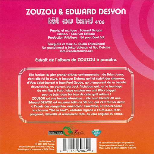ladda ner album Zouzou & Edouard Desyon - Tôt Ou Tard