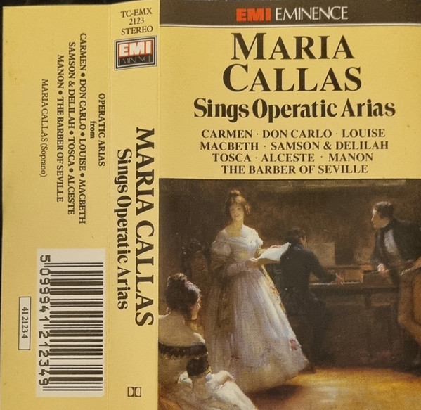 Maria Callas - Operatic Arias | Releases | Discogs