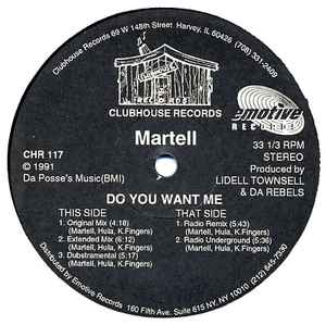 Do You Want Me - Martell