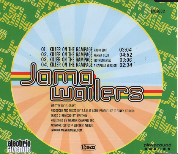 baixar álbum Jama Wailers - Killer On The Rampage