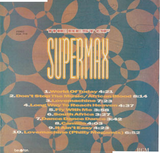 ladda ner album Supermax - The Best Of Supermax Dance Dance Dance