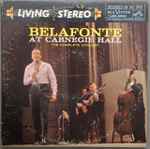 Cover of Belafonte At Carnegie Hall: The Complete Concert, 1971, Vinyl
