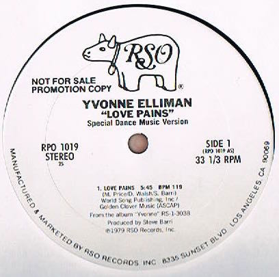 Yvonne Elliman – Love Pains (Special Dance Music Version) (1979