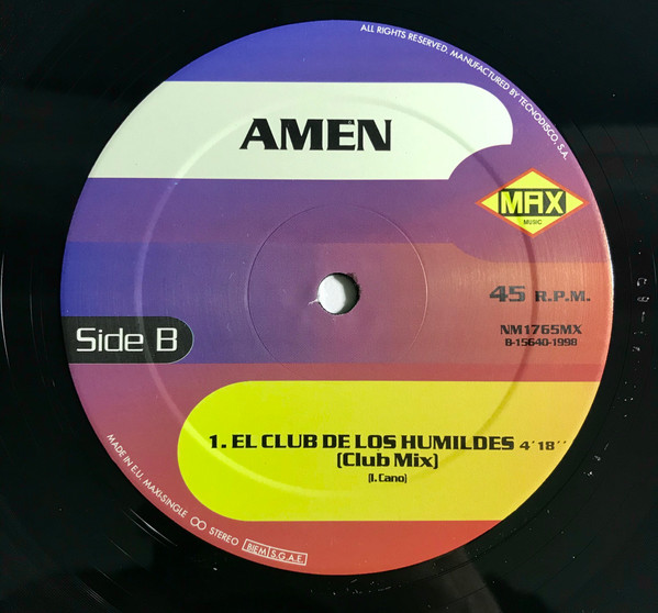 lataa albumi Amen - El Club De Los Humildes