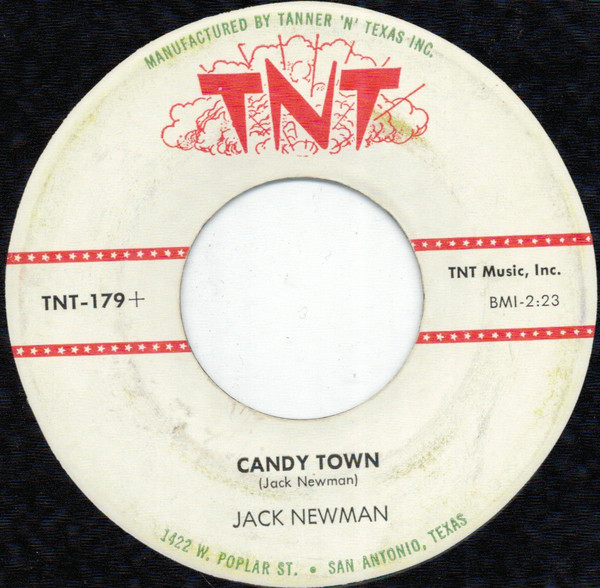 Jack Newman – Candy Town / Bronco Buster (1960, Vinyl) - Discogs