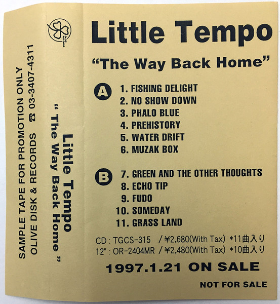 Little Tempo – The Way Back Home (1997, Vinyl) - Discogs