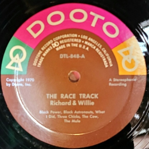 baixar álbum Richard And Willie - The Race Track
