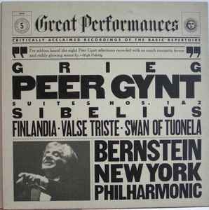 Edvard Grieg - Peer Gynt Suites No. 1 & 2 / Valse Triste, Finlandia, The Swan Of Tuonela album cover