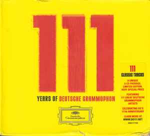 Various - 111 Years Of Deutsche Grammophon album cover