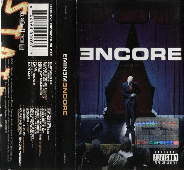 Eminem – Encore (2004, Cassette) - Discogs