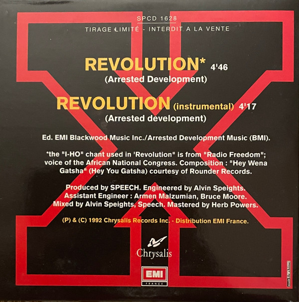 ladda ner album Arrested Development - Revolution From The Motion Picture Malcolm X