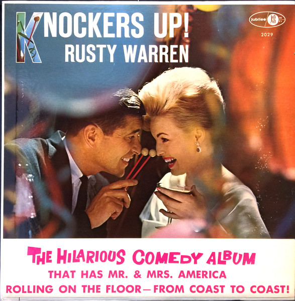 Scarce BURLESQUE Rusty Warren - Knockers Up! / Bounce Your Boobies 7 45