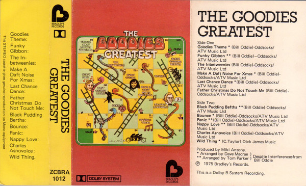 The Goodies – The Goodies Greatest (1975, Dolby System, Cassette 