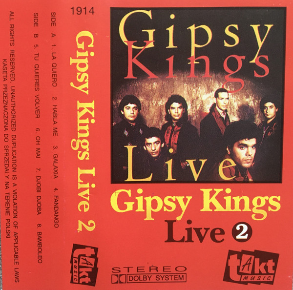 Gipsy Kings – Live 2 (Cassette) - Discogs