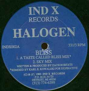 Halogen (2) - Bliss album cover