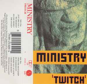 Ministry – Twitch (1986, SR, White Shell, White Spine J-Card 