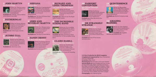 Album herunterladen Various - Mojo Presents Island Folk