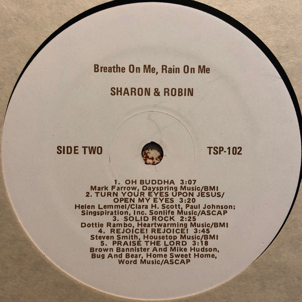 Album herunterladen Sharon & Robin - Breathe On Me Rain On Me