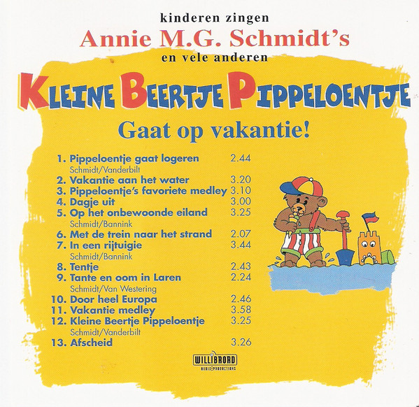 descargar álbum Annie MG Schmidt - Kinderen Zingen Annie MG Schmidts Kleine Beertje Pippeloentje Gaat Op Vakantie