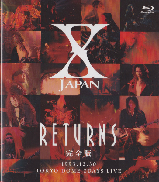X JAPAN – X Japan Returns 完全版 ‎1993.12.30 Tokyo Dome 2Days Live