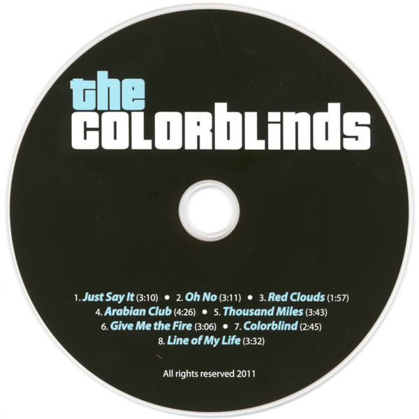 Album herunterladen The Colorblinds - The Colorblinds