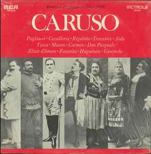 Caruso Immortal Performances 1904 1906 1972 Vinyl Discogs