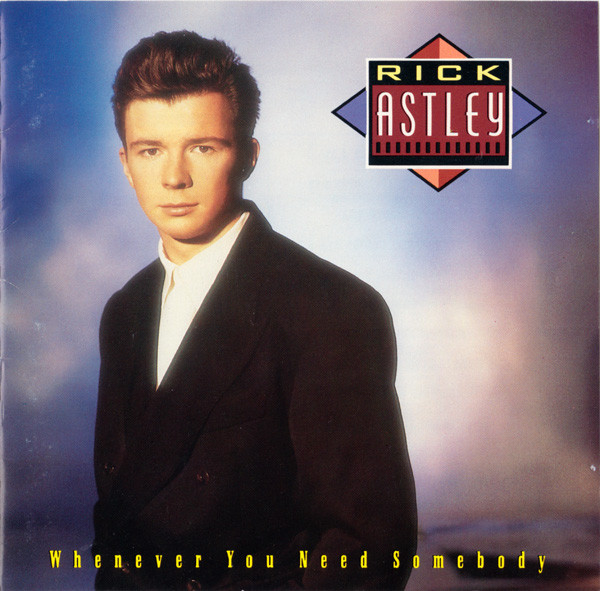 Discogs - 35 years ago today, Rick Astley's 'Never Gonna Give You Up' debut  single was released. How many times have you been 'rickrolled' by this  iconic music video? 💿