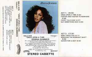 Donna Summer – Once Upon A Time (1977, Cassette) - Discogs