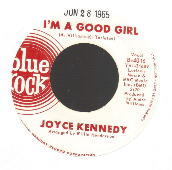 Joyce Kennedy – Does Anybody Love Me / I'm A Good Girl (1965