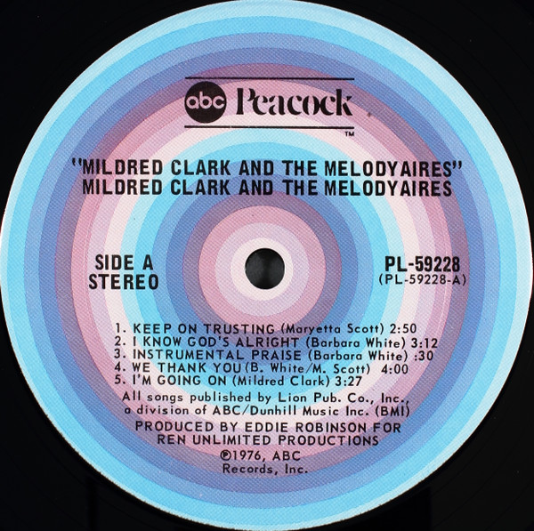 descargar álbum Mildred Clark And The Melody Aires - Mildred Clark And The Melody Aires