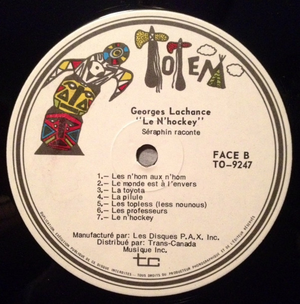 Georges Lachance - Le N'Hockey | Totem (TO-9247) - 4