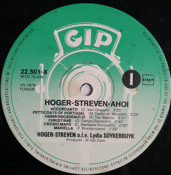 descargar álbum HogerStreven , olv Lydia Suykerbuyk - 35 Jaar Hoger Streven Ahoi
