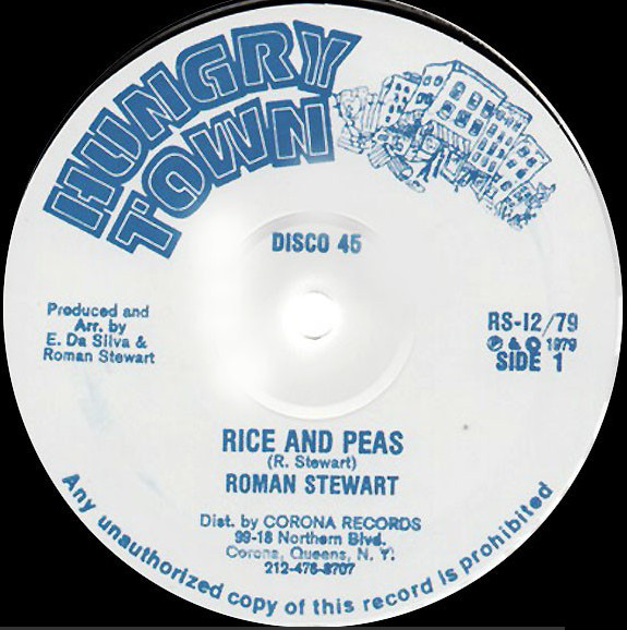 Roman Stewart – Rice And Peas (2015, Vinyl) - Discogs