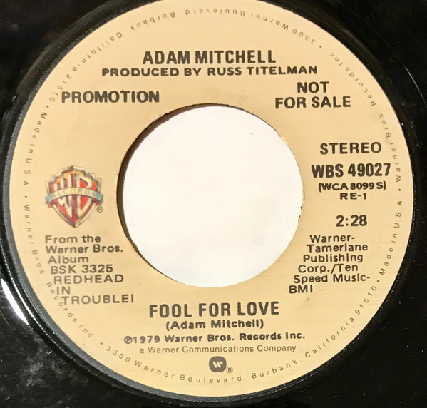 télécharger l'album Adam Mitchell - Fool For Love