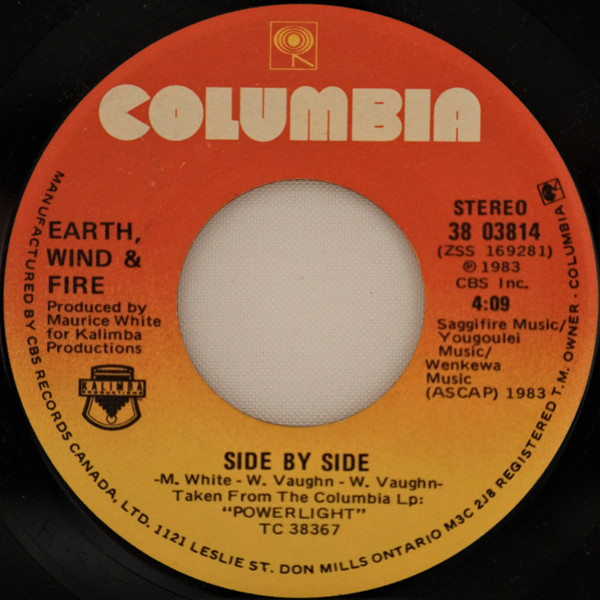 Earth, Wind & Fire - Side By Side | Releases | Discogs
