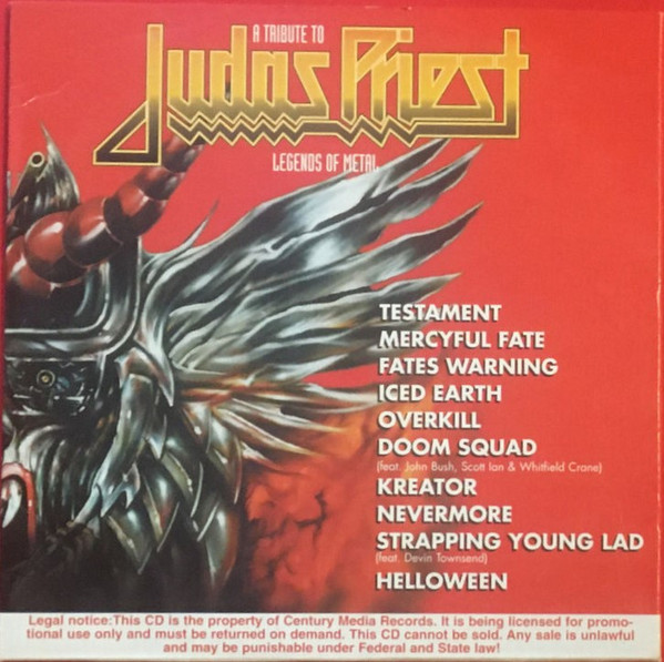 A Tribute To Judas Priest - Legends Of Metal (1997, Digipack, CD