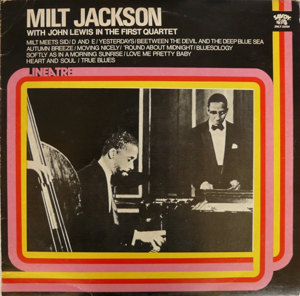 Milt Jackson With John Lewis – In The First Quartet (1977, Vinyl