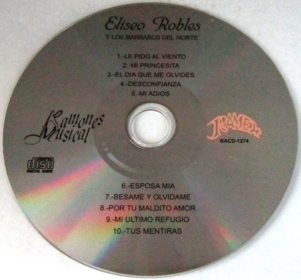 last ned album Eliseo Robles Y Los Barbaros Del Norte - Simplemente Eliseo