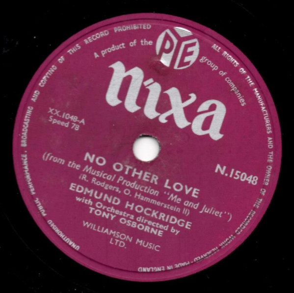 télécharger l'album Edmund Hockridge - No Other Love This Same Heart