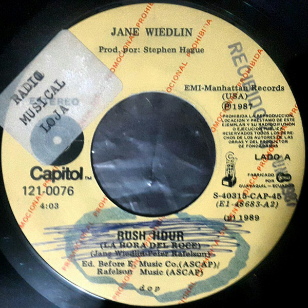 Jane Wiedlin - Rush Hour | Releases | Discogs