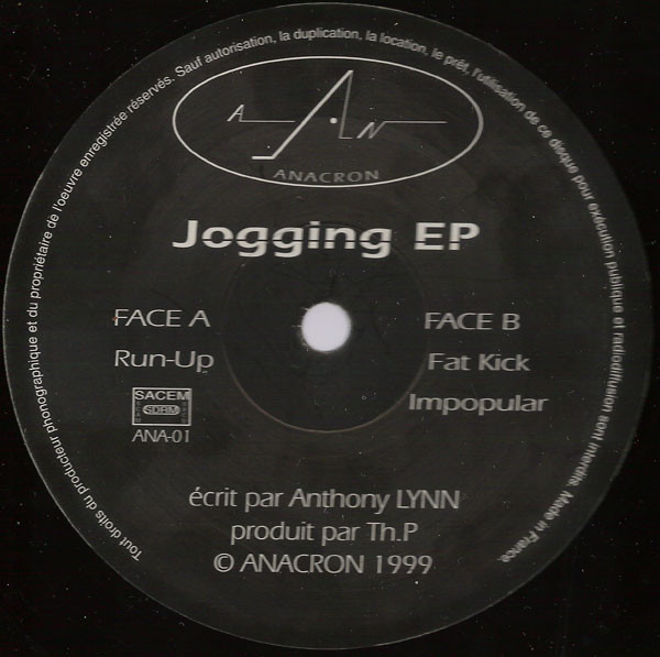 ladda ner album Anthony Lynn - Jogging EP