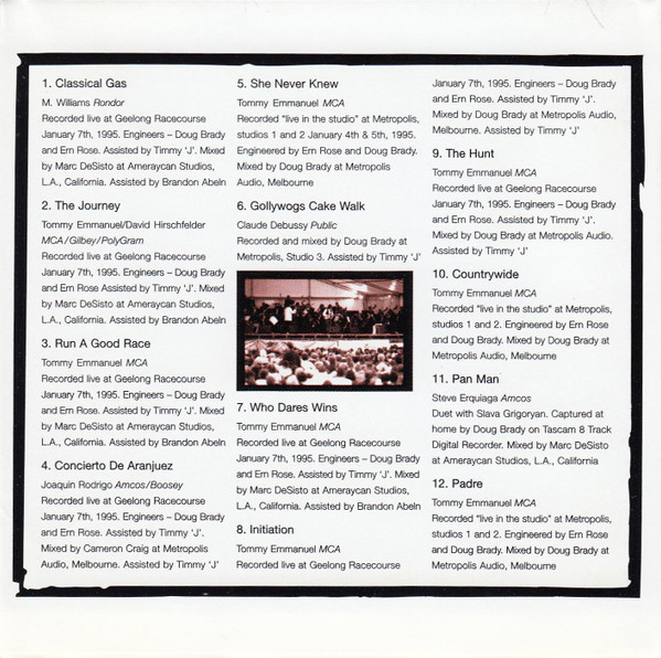lataa albumi Tommy Emmanuel & The Australian Philharmonic Orchestra - Classical Gas