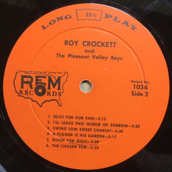 lataa albumi Roy Crockett And The Pleasant Valley Boys - Sings Gospel Songs Bluegrass Style