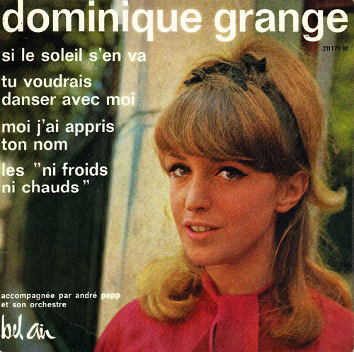 Dominique Grange – Si Le Soleil S’en Va (1964, Vinyl) - Discogs